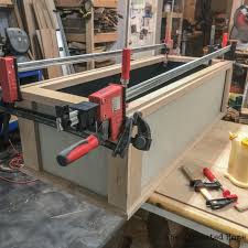 This diy tufted storage bench look great and this. Diy Upholstered Storage Bench The Created Home
