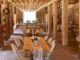 Mcdowall Acres Venue Blairsville Ga Weddingwire Rustic Dining Table Blairsville Venues