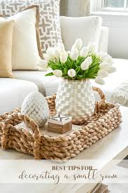 How to design small spaces is the most popular question when it comes to interior design. Decorating A Small Room And Spring Tour Stonegable