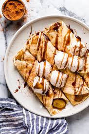 Banana Foster Crepes Recipe Bananas Foster Homemade Crepes Desserts