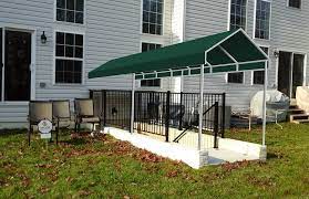 Basement Awnings And Stairway Awnings A Hoffman Basement Stairway Stairways Outdoor Stairs