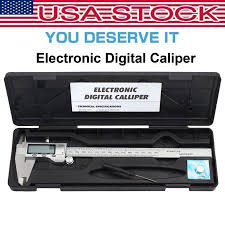 Esynic 8 Inch Lcd Digital Electronic Vernier Caliper Gauge