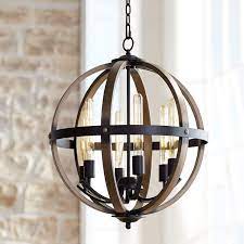 Purchase the saltwater orb chandelier in contemporary silver leaf/seaglass by currey and company for your unique living room or foyer today at lightingconnection.com. Kimpton 6 Light 21 Wide Dark Bronze Orb Chandelier 1f061 Lamps Plus