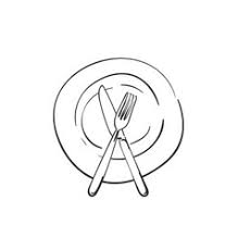 Download plate png image png image pngimg. Coloring Book Fork Vector Images Over 580