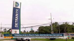 Inscrições para o programa CNH Social terminam nesta segunda-feira (16)