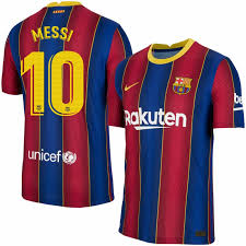 Leo messi is leaving fc barcelona after 17 extraordinary years, winning 35 major titles and setting an immeasurable number of individual records. Nike Barcelona Messi 10 Vapor Match Home Trikot 2020 2021