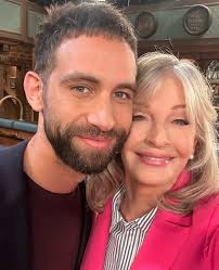 Hilarious scenes!! Love working with @blakeberris!! @dayspeacock #days