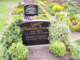 Grab von Friederike Cramer (geb. Wilts) (09.07.1900-12.12.1969 ... - wl430
