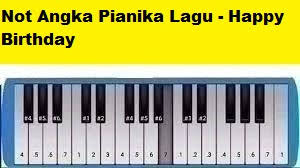 Not angka pianika dan lirik lagu anak happy birthday: Not Angka Pianika Lagu Happy Birthday Calonpintar Com