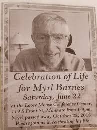 Myrl Barnes Obituary