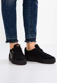 Der amerikanische silberlöwe ist ein faszinierendes tier: Puma Vikky Stacked Sneaker Low Black Schwarz Zalando De