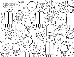 Coloring pages that your little one will simply love. Sweet Treats Coloring Pages At Getdrawings Free Download Coloring Home