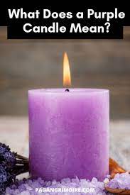 Purple Candle S Meanings Symbolism And Magical Uses Purple Candles Candle Meaning Candles
