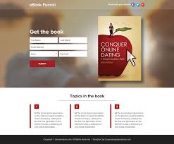 Boost Sales Of Your Ebook With Our Ebook Selling Lead Funnel Responsive Landing Page Design At An Afford Landing Page Landing Page Design Graphic Design Resume