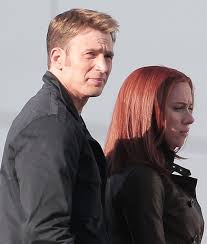 Chris Evans Is Blonde Again For Captain America The Winter Soldier Shooting With Scarlett Johansson Lainey Gossip Entertainment Update