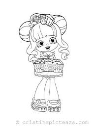 These fun and cool shopkeepers each have a unique personality, and their shopkins and/or other shopkins can be unlocked on the shopkins app with the codes from their vip cards. Shopkins Shoppies Coloring Pages Cristina Is Painting
