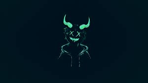 This collection includes popular backgrounds of animes like one piece, my hero academia, fairy tail and many more! Anime Man Minimalism Sweater Smile Smiling Closed Eyes Demon Horns Dark Alone In The Dark Neon Neon Wallpaper Resolution 1920x1080 Id 1160065 Wallha Com