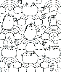 Check spelling or type a new query. Unicat Pusheen Coloring Pages Unicorn Coloring Pages Pusheen Coloring Pages Printable Coloring Pages