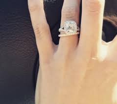 Catherine Lowe Wedding And Engagement Rings Neil Lane Split Shank And Rose Gold Band Neil Lane Engagement Rings Wedding Band Sets Engagement Ring Wedding Band