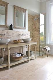 Country style bathroom with vaulted ceiling and white tiled flooring lined with a shaggy runner. 50 Best Modern Country Bathroom Design And Decor Ideas For 2019 Homenthusiastic Country Bathroom Designs Rustic Modern Bathroom Modern Country Bathrooms