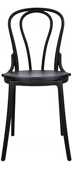 Thonet No 18 Bentwood Chair In Plastic Replica Black Matt Blatt Bentwood Chairs London Decor Chair