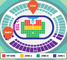 2019 Incheon K Pop Concert K Asian Festival Standing Zone Ticket