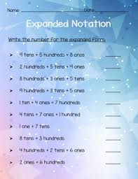 Addition, subtraction, multiplication, and division. Expanded Form Math Worksheets For 3rd Grade Worksheet Super Teacher Worksheets Answers Christmas Addition Worksheets I 0 An Integer Free Elementary Math Websites Kumon Test Papers Best Worksheet For All