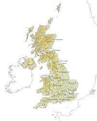 Fill in the map of the world by clicking the name of each highlighted continent. Map Of The Major Airports In Britain Britain Visitor Travel Guide To Britain