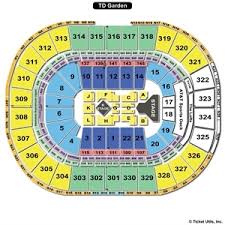 td garden seating charts