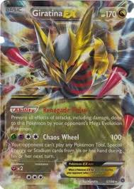 Fist of all if you didn't save the game be for you fight garintina then you can't catch him.but if you did save it turn off your game and turn it back on and you will be there next to garintina. Amazon Com Pokemon Giratina Ex 57 98 Ancient Origins Holo Toys Games