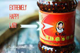 Happy Lady Sauce Homemade Chinese Spicy Chili Crisp Lao Gan Ma From Foodie With Family For 09 09 2014 Recipe Spicy Chili Lao Gan Ma Chili