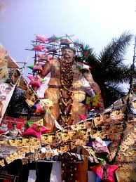 Sudeep As Kempegowda Famous Celebrities Holiday Decor Cutout