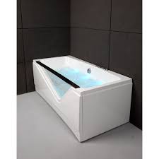 Baignoire Balneo Avec Tablier L 170x L 80 Cm Spalina Indra Baignoire Balneo Baignoire Et Balneo