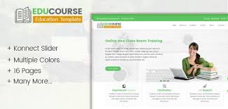 Nice Edu Course Html Template For Education And On The Web Education Organization Education Templates Online Training Business Online Training