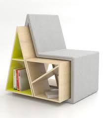 17 Innovative Bookcase Chair Designs Small House Decor Multifunctional Furniture Multipurpose Furniture Unique Furniture