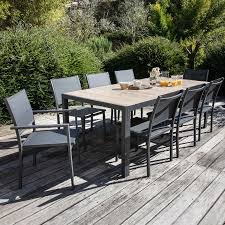 Voir plus d'idées sur le thème poterie, poterie céramique, ceramique. Table Jardin Aluminium Et Ceramique Oviala