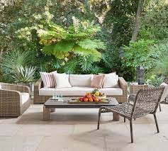 Havana All Weather Wicker 82 Quot Sofa Potterybarn In 2020 Used Outdoor Furniture Outdoor Furniture Fabric Outdoor Furniture Sets