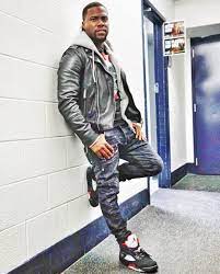 Kevin Hart Supreme Air Jordan 5 Mens Street Style Winter Celebrity Sneakers Mens Street Style