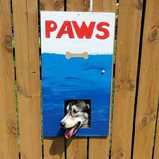 Maybe you would like to learn more about one of these? These Dogs Like To Look At Their Neighborhood Through A Hole In A Fence So Their Owners Put Up Posters To Make Their Neighbors Laugh Bored Panda