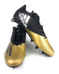 Adidas Black And Gold Football Boots Men S Adidas Black And Gold Football Cleats No Box Adidas Cleats Gold Football Cleats Football Cleats