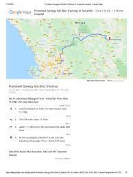 Our team of specialized and highly experience staffs would not compromise in delivering utmost quality and dedication to serve our. Prominent Synergy Sdn Bhd Factory To Temerloh Hospital Google Maps Road Transport Road