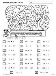 Ordinal Art Level 1 These One Page Worksheets Introduce Ordinals Example 1st 2nd 3rd Etc Students Color Certain Objects To Math Art Math Art Worksheets