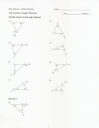 Free geometry worksheets created with infinite geometry. Exterior Angles Worksheet Answers Printable Worksheets And Activities For Teachers Parents Tutors And Homeschool Families