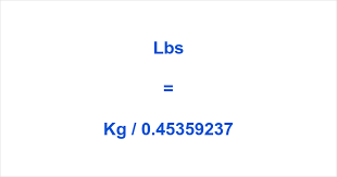 We assume you are converting between kilogram and pound. Lbs To Kg Pounds To Kilogram Conversion Formula