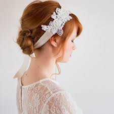 Find for the perfect dresses for any occasion at david's bridal, including prom, party & graduation dresses all in designer styles, colors & sizes! How To Make A Gorgeous Wedding Hair Accessory In Less Than 5 Minutes Brit Co
