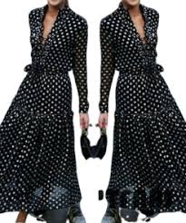 Afficher les informations de la boutique. Robes Longues A Pois Coccinelle Paradis