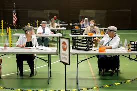 Times correspondent nate cohn reports that biden failed to improve his margins among virtually every voting group that backed mrs. In Person Turnout Light Tuesday But Huge Absentee Vote Could Delay Results Portland Press Herald