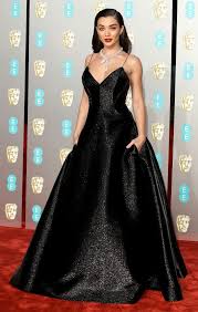 Every Single Baftas Red Carpet Look You Need To See Red Carpet Dresses Amy Jackson Strapless Dress Formal