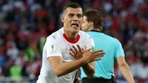Shaqiri, 26, will be playing at his third world cup while. Benefizspiel Im Kosovo Xhaka Zeigt Erneut Den Doppeladler Jubel Goal Com