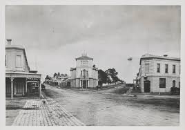Looking South The Early Junction Hotel Is In The Centre And The Corner Hotel Is On The Right This Is Before The J In 2020 St Kilda Victoria Australia Melbourne Street